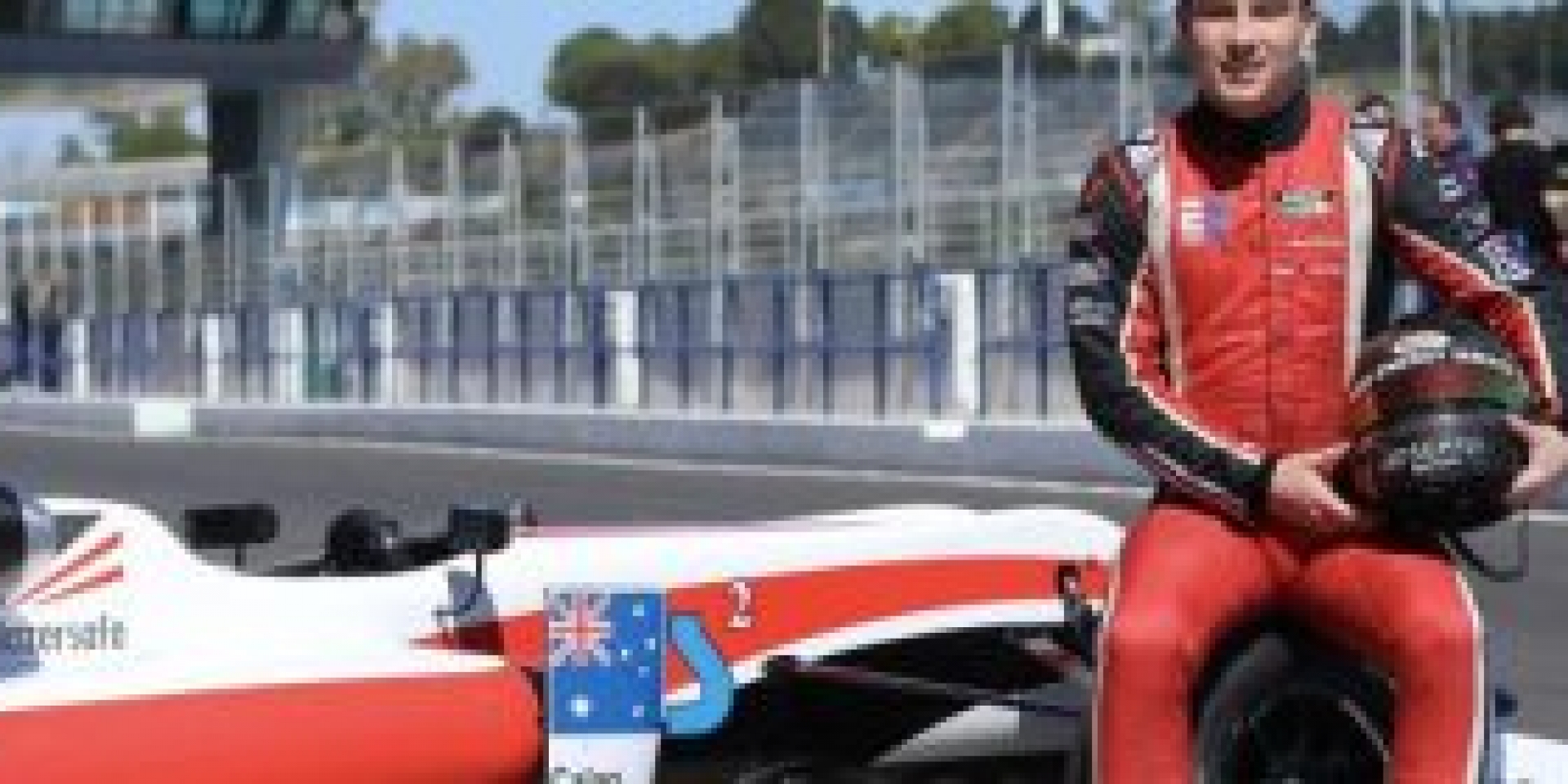 Calan Williams races at Euro Formula